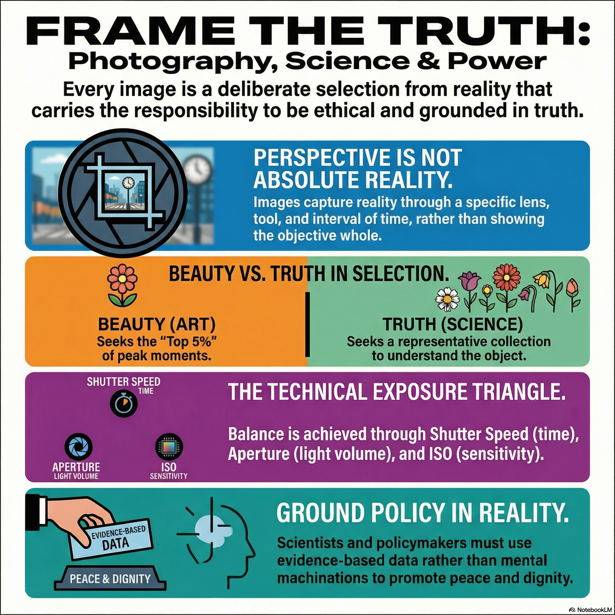 On photography, beauty, truth and politics